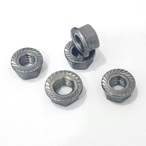 Tuerca hexagonal de un metro M8 cincada DIN6923 con arandela de seguridad - Product Image 4
