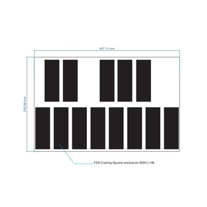 मैट्रिक्स सरणी प्रकार वितरण का पता लगाने दबाव अधिग्रहण फिल्म दबाव सेंसर बल संवेदन रोकनेवाला - Product Image 6