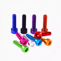 M3 M4 M5 M6 DIN912 boîtier d'ordinateur en aluminium coloré Allen Drive tête à six pans creux boulon à vis pour boîtier d'ordinateur
