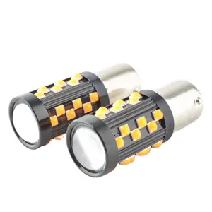 Super bright CANbus no error free T20 T25 1156 3030 36 SMD 7443 1156 BA15S 1157 BAY15D for led turn signal lights bulb