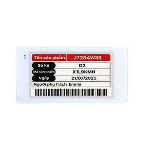 หน้าจอ E Ink หลายขนาด จอแสดงผล Epaper 4 สี ป้าย ESL ขนาด 2.66 นิ้ว ป้ายราคาดิจิตอล E-Ink สำหรับโคโลญจน์ ป้ายคลังสินค้ายุโรป - Product Image 3