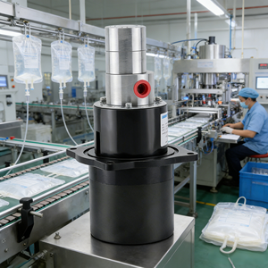 Bomba de Engranajes Hidráulica Ligera y Personalizable de Grado Alimenticio, Equipada con Motor de Alto Rendimiento de 70W para la Industria Farmacéutica - Product Image 1