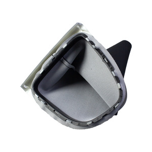 Cache-levier de vitesse en cuir noir avec cadre électroplaqué pour Renault Clio Mk4 – Accessoire anti-poussière - Product Image 4