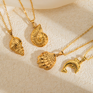 Collana RINHOO in Acciaio Inossidabile con Ciondolo a Stella Marina in Zirconi, Accessorio Boho per Donna, Regalo per Amiche - Product Image 4