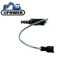 Vanne solénoïde de pompe hydraulique Xpower pour excavatrice R210-5 R215-7 R225-7, moteur 6D16 6BTA5.9, KDRDE5K-20/40C04-109 823032080 823032081 - Product Image 1