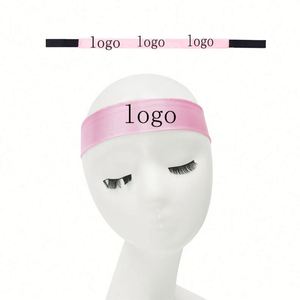 Nouveauté : Bande élastique en satin coloré, très pratique et confortable, protège les cheveux des femmes la nuit, promotion, cadeau, logo personnalisé - Product Image 2