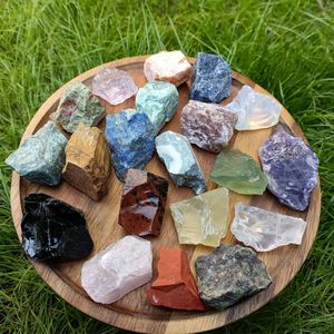 Pierres précieuses en cristal naturel en gros, pierre brute, quartz clair, quartz rose, améthyste, artisanat en cristal pour la décoration - Product Image 4