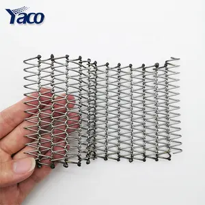 Hot Sales Stainless Steel Spiral Wire Mesh Belt For Toaster Bread
