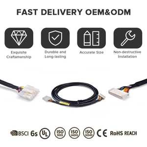 カスタムIoT配線ハーネスアセンブリ（ゴム絶縁フレキシブルケーブル95mm2、絶縁ケーブルグリップ付き、重機用） - Product Image 4