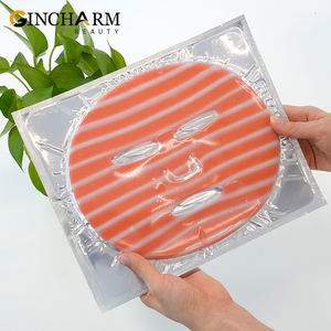 <span class=keywords><strong>Masque</strong></span> Facial Premium Raffermissant et Hydratant au Collagène de Saumon, Vitamine C et Acide Hyaluronique <span class=keywords><strong>pour</strong></span> Anti-Âge, Réparation de l'Hydratation et Amélioration de <span class=keywords><strong>la</strong></span> <span class=keywords><strong>Peau</strong></span> - Product Image 1