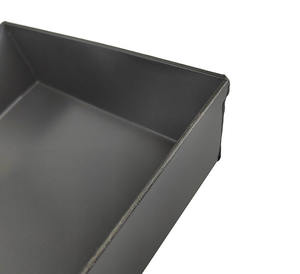 Sartén para <span class=keywords><strong>pizza</strong></span> estilo siciliano pre-sazonado antiadherente de acero al carbono - Product Image 5