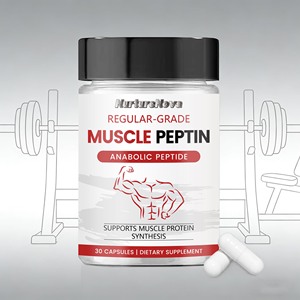 Suministro Directo de Fábrica al por Mayor, Cápsulas de Péptidos Musculares, 30 Cápsulas por Botella, Suplemento Dietético para Adultos - Product Image 4