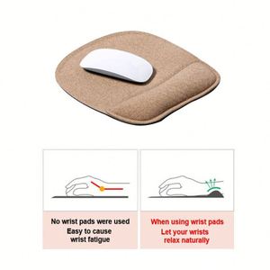 Custom Durable Cloth <b>Mouse</b> Pad with Comfortable Wrist Rest and Ergonomic Palm Pad Silk Screen Printed <b>for</b> Office Home Use - Product Image 4