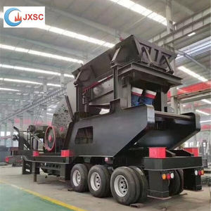 Impianto Mobile di Frantumazione a Mascelle 300t/h Grande Macchina Mobile su Ruote per Frantumazione di Pietre per Minerali e <span class=keywords><strong>Materiali</strong></span> da Costruzione - Product Image 1