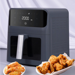 Air Fryer 5.5L Smart Touchscreen Visual Display Multifunctional Timer Smokeless For Home Use - Product Image 1