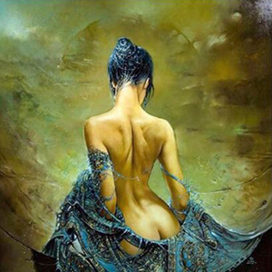 Venta al por Mayor de Kits de Pintura de Diamantes 5D con Diseño de <span class=keywords><strong>Mujeres</strong></span> <span class=keywords><strong>Desnudas</strong></span>, Cuadro Cuadrado, Pintura de Diamantes para Adultos, DIY, para Sala de Estar - Product Image 1