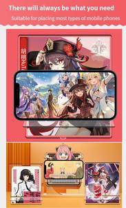 Supporto per Cellulare in Plastica con Personaggi Demoniaci Rumi <span class=keywords><strong>Mira</strong></span> Zoey, Accessori in Acrilico Personalizzati - Product Image 3