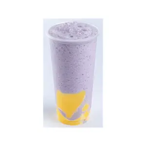 Mélange de poudre de Milkshake de qualité mélange de poudre de boisson aromatisée au Taro pour l'application de magasin de boissons