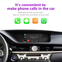 Décodeur d'interface automatique Android pour Lexus ES 2014-2019, sans fil Apple CarPlay multimédia AirPlay Mirror Link Youtube