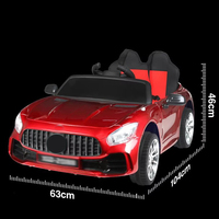 Auto Eléctrico para Niños de Fábrica, Auto de Juguete de Dos Plazas para Niños