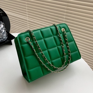 Nouveau Sac à Main de Luxe Femme Couture Sauvage Sacs Messager <span class=keywords><strong>Marque</strong></span> Designer Sac à Bandoulière à Carreaux Sacs Fourre-Tout pour Dames Sacs Bandoulière - Product Image 4