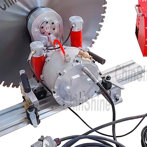 Điện tường đã thấy máy với đường sắt cắt thủy lực tường đã thấy máy cho bê tông cốt thép - Product Image 2