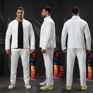 Zipper Sport <b>Jacket</b> <b>Slim</b> <b>Fit</b> Elastic Printing Running <b>Jacket</b> Men Athletic Fitness Quick Dry <b>Jacket</b> - Product Image 2