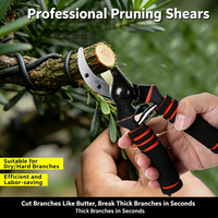 Gunting Pangkas Manual Tugas Berat Pemotong Ranting Pohon Pemangkas Bunga Kebun Gunting Ranting Tebal Untuk Berkebun & Pekerjaan Kayu