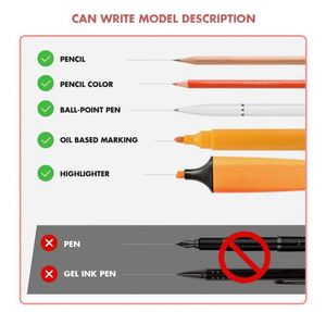 กระดาษโน้ตใสแบบตัดไดคัทลายน่ารักสำหรับนักเรียน ขายส่ง ของขวัญเครื่องเขียนสำนักงาน - Product Image 5