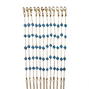 Bracelet en acier inoxydable plaqué zircon DAFNI BIG PAZAR - Cadeau tendance Istanbul pour la Saint-Valentin, nouveauté promotionnelle - Product Image 1