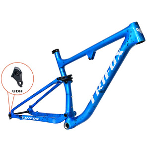 <span class=keywords><strong>Cadre</strong></span> de <span class=keywords><strong>VTT</strong></span> <span class=keywords><strong>TRIFOX</strong></span> T800 entièrement en carbone léger 29er XC à suspension intégrale avec freins à disque pour la course sur sentier - Product Image 1