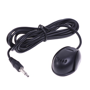 Microphone de voiture adhésif intégré de haute qualité avec suppression du bruit, en plastique, filaire, pour appels mains libres - Product Image 1