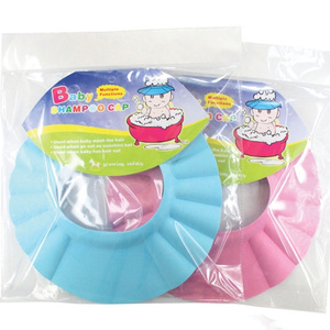 Chapeau de Bain Doux et Écologique Réglable pour Enfants Protection des <span class=keywords><strong>Oreilles</strong></span> Bonnet de Douche pour Bébé Fabriqué en Matériel EVA - Product Image 6