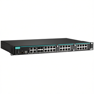 Switch Ethernet para Montaje en Rack Moxa IKS-6728A-8PoE-4GTXSFP-HV-T de 28 Puertos PoE para Redes Empresariales - Product Image 3