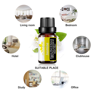 En Stock! MSDS Jasmin <span class=keywords><strong>Bio</strong></span> Huile Essentielle de Jasmin Pur Huile Essentielle En Vrac Réduisant Dysme - Product Image 3