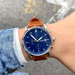 Montre pour hommes de haute qualité Montre étanche Montre en cuir en acier inoxydable - Product Image 2