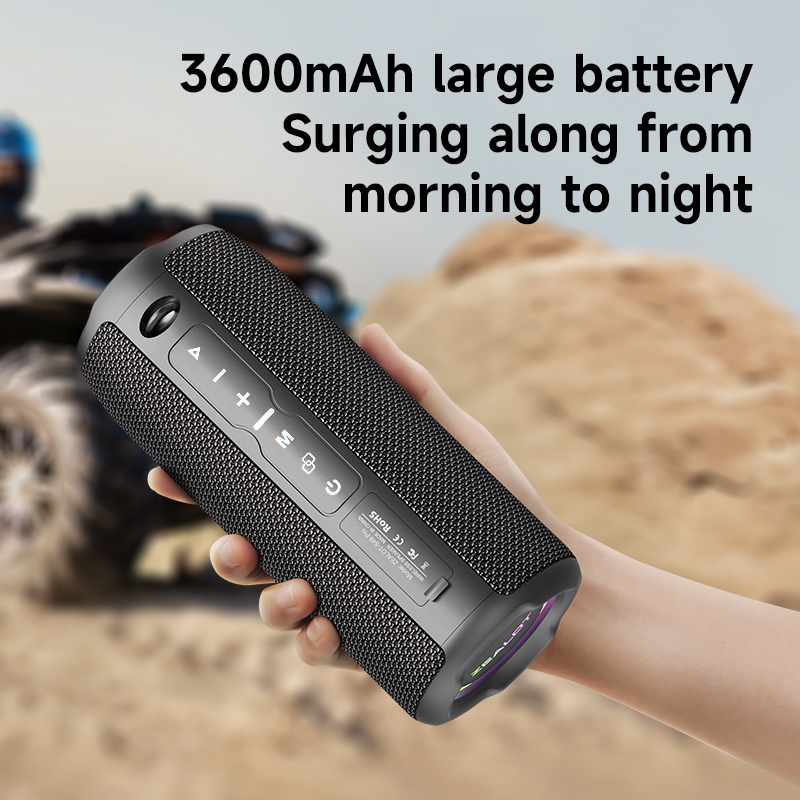 Zealot S49Pro Wireless for 5.2 Speaker Outdoor Portable AUX 20W Dual Speakers RGB LED Wireless Charging Waterproof Mini · image 5