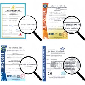 Fresatrice dentale bagnata la maggior parte della gente sceglie la fresatrice veloce per il restauro del ponte - Product Image 5