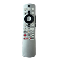 Control Remoto Universal HUAYU HE-V18 con Voz Android para Televisores Inteligentes LCD LED, Compatible con Todos los Televisores Haier