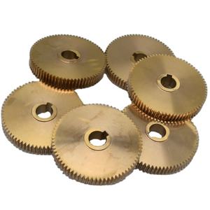 Usine personnalisée en gros laiton métal CNC tournage et métallurgie des poudres <span class=keywords><strong>bronze</strong></span> pièces usinées - Product Image 2