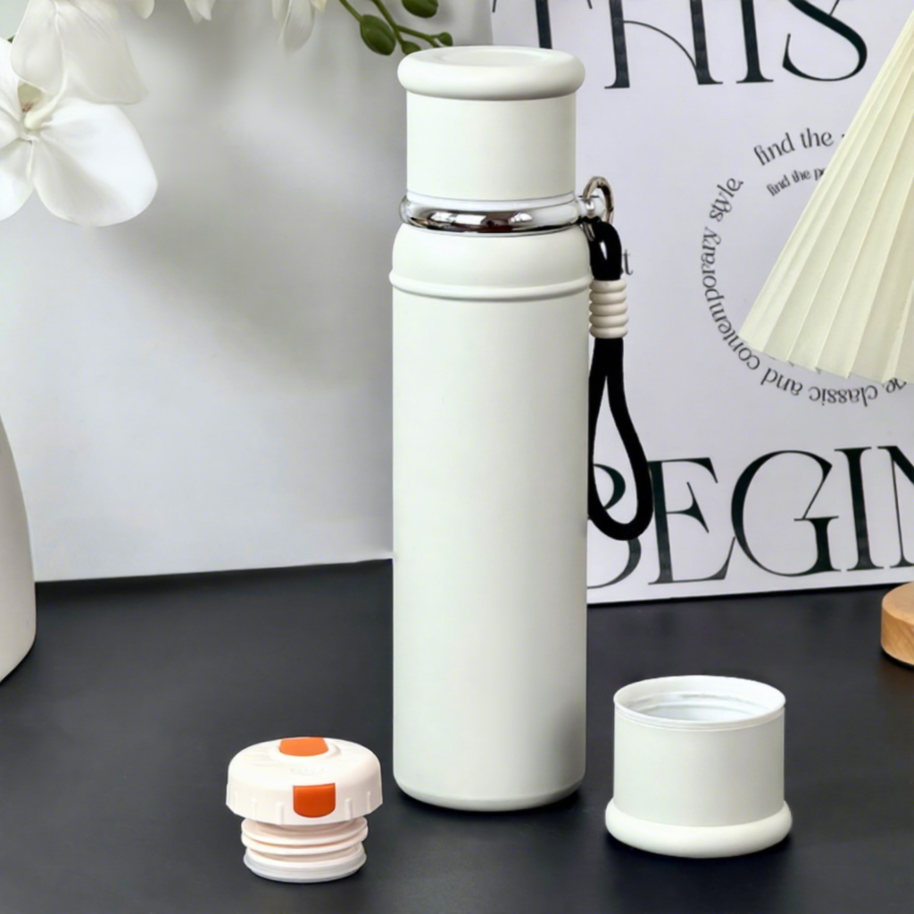 Tasse isotherme professionnelle - Blanc abricot - 700 ml