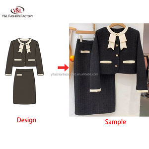 Fabricant Éthique de Robes, Jupes et Vestes en Tweed Personnalisées Certifié ISO pour OEM - Product Image 2