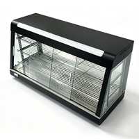 Vitrine chauffante commerciale à hauteur réglable pour poulet frit KFC, hamburgers et autres aliments, pour magasin d'alimentation
