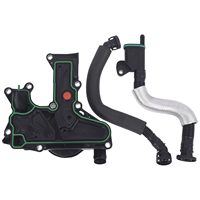 Kit de Tuyau de Respiration du Séparateur d'Huile du Carter Moteur 06H103495B 06H103495C 06H103495E pour VW Golf Passat Scirocco Jetta AUDI A5 Q5 TT