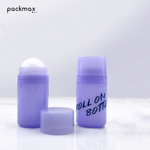 Wholesale Custom 50ml PP <b>Roll</b>-On Bottle for Essential Oil, Deodorant, Liquid Applicator Refillable Cosmetic Packaging - Product Image 2