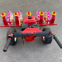 Semoir à maïs autopropulsé à essence haute efficacité, machine à planter le soja et le maïs à 2 rangs pour les petites exploitations agricoles