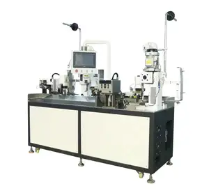 auto braid wire cable cutting hot stripping crimping terminal Cable stripping machine