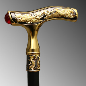 Canne de marche avec tête d'aigle, finition dorée, style britannique, accessoire de randonnée, article de cosplay, épée non affûtée à l'intérieur - Product Image 4