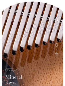 Nueva Placa de resina de gama alta Thumb Qin 17 Tone Kalimba <span class=keywords><strong>Calimba</strong></span> - Product Image 2