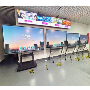 Nueva Pantalla Táctil Todo en Uno de 65 Pulgadas 4K para PC, Pizarra Inteligente <span class=keywords><strong>OPS</strong></span> para Enseñanza y Reuniones, Sistema Dual, Puertos USB y Seriales - Product Image 6